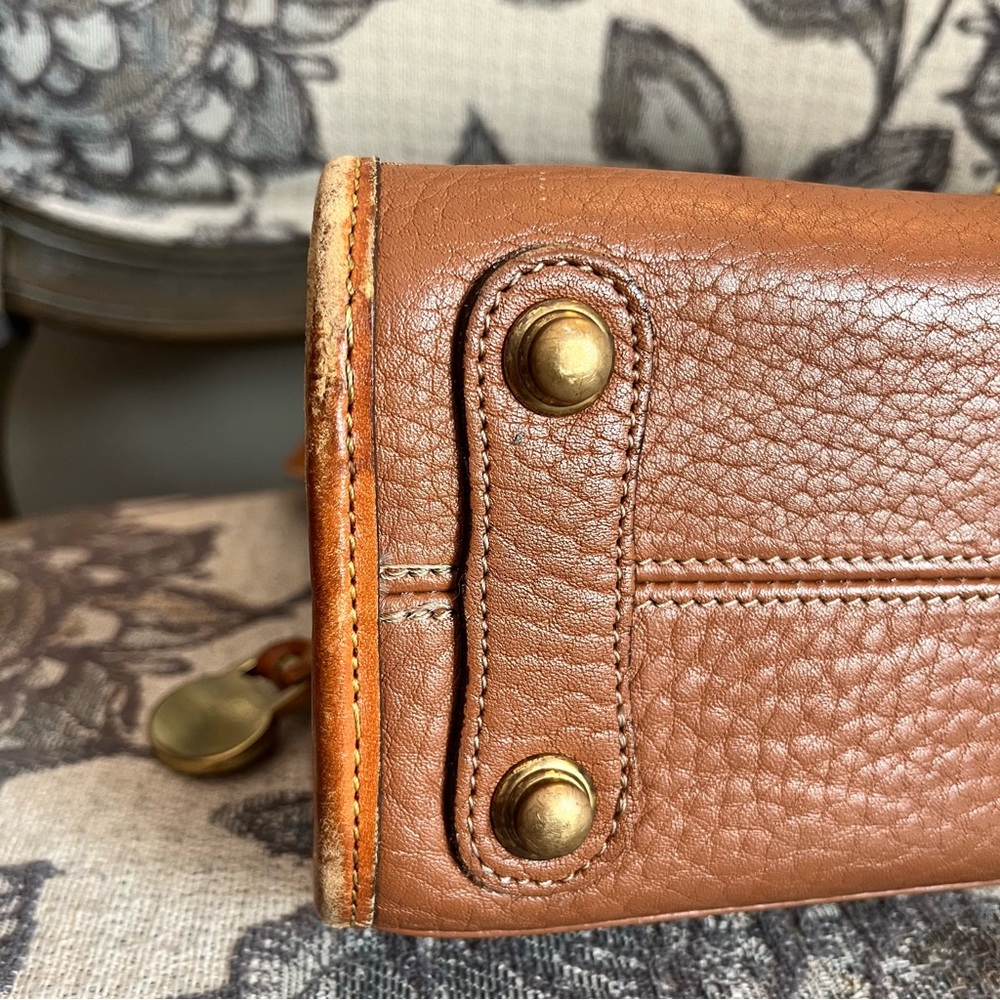 Dooney & Burke All-Weather Leather Vintage Essex Purse - Picture 13 of 16